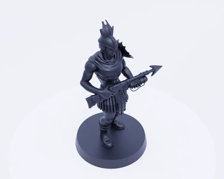 3D Printer Files | 3MF File | atlanta-hunter-skilled-archer-figure ...