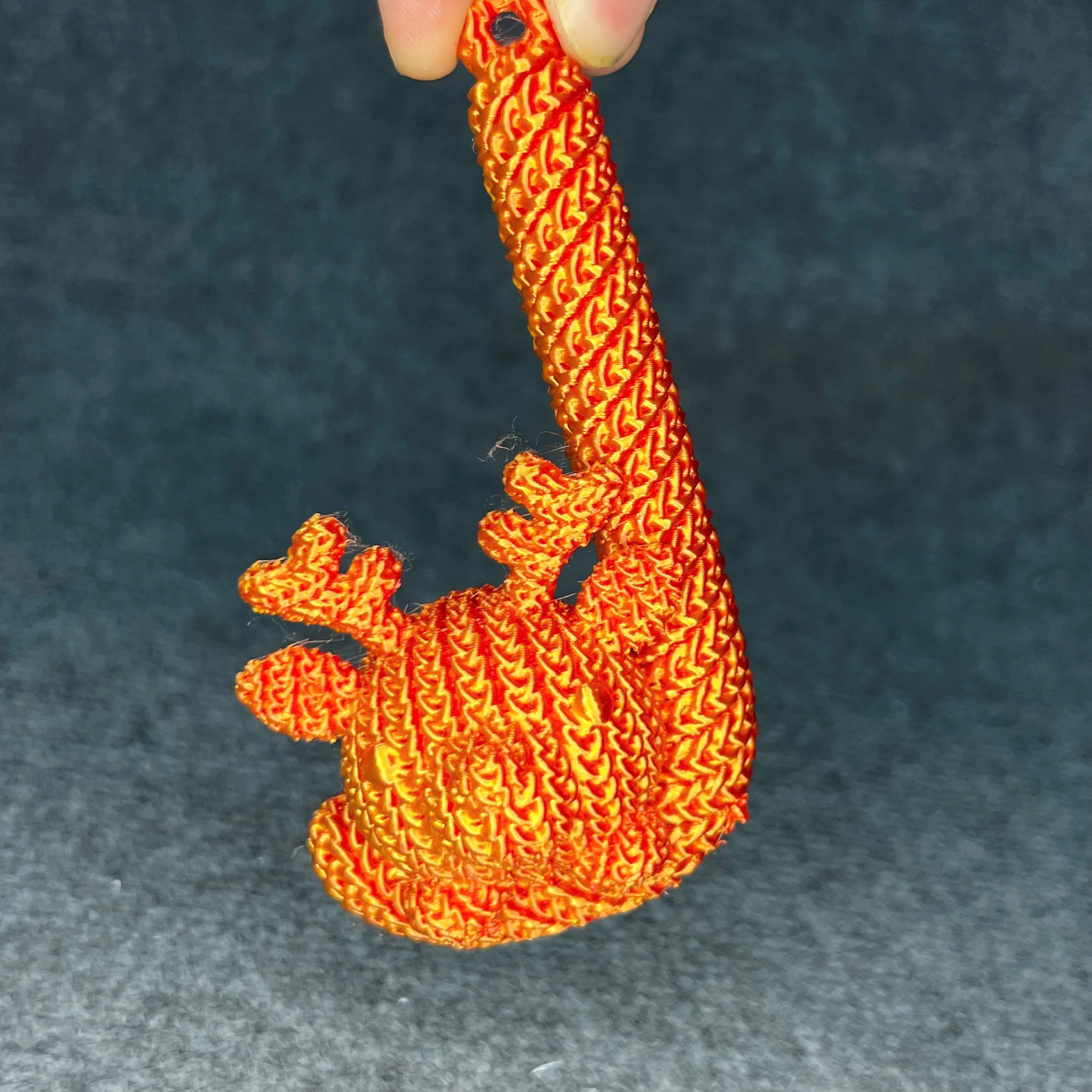 Deer and Candy Crochet - Knitted - Christmas Tree Decor