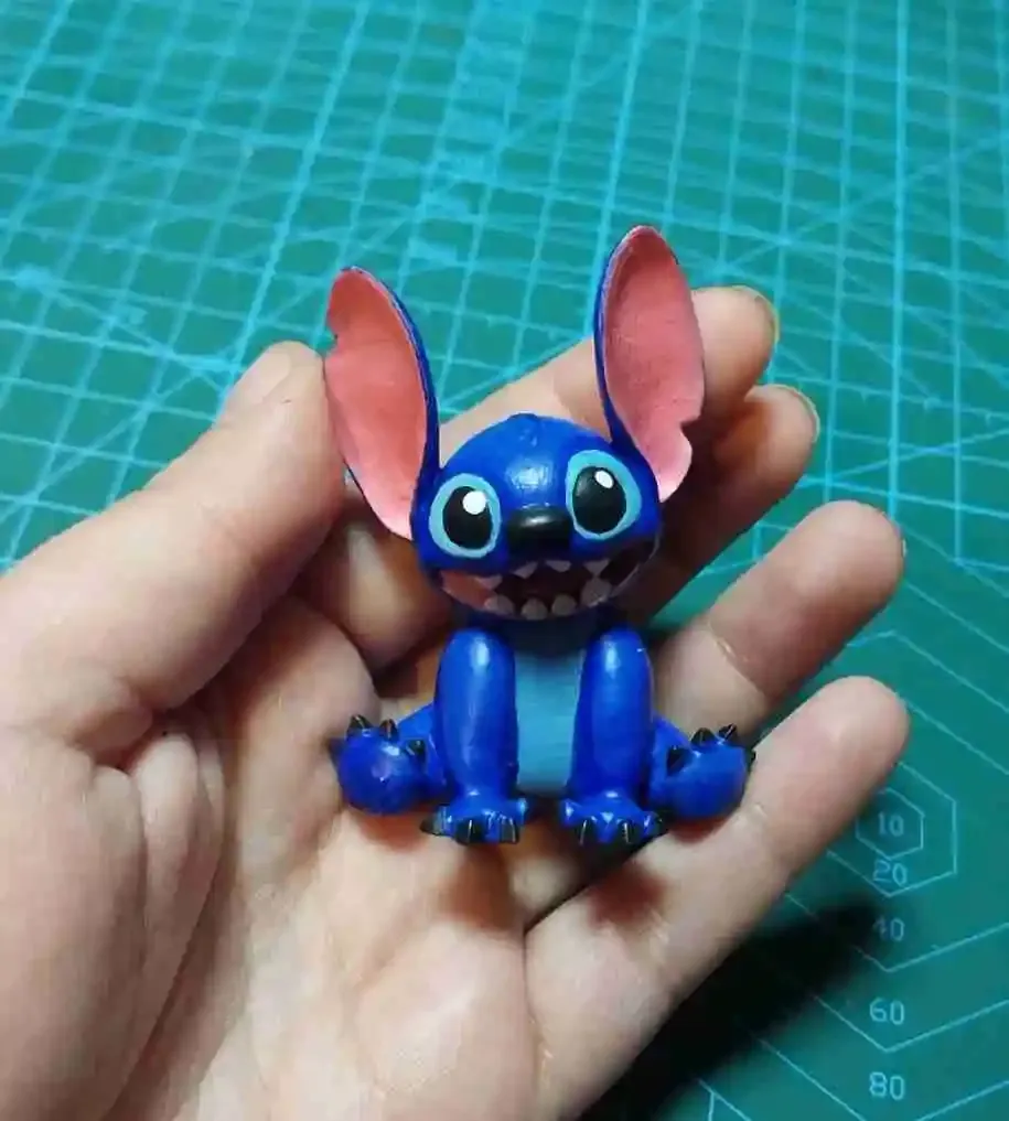 OBJ file Funko Stitch type doll - Disney 🎨・3D print model to download・Cults