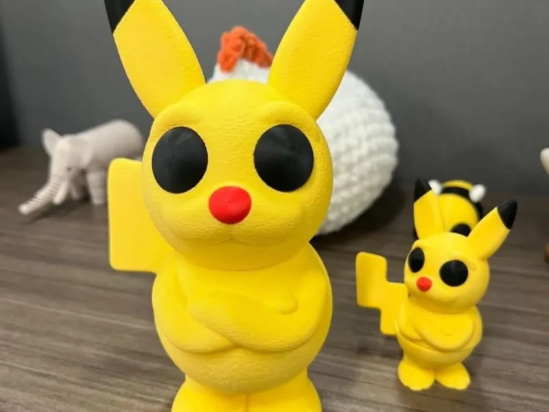RABBIT PIKACHU - DIVIDIDO POR COLORES