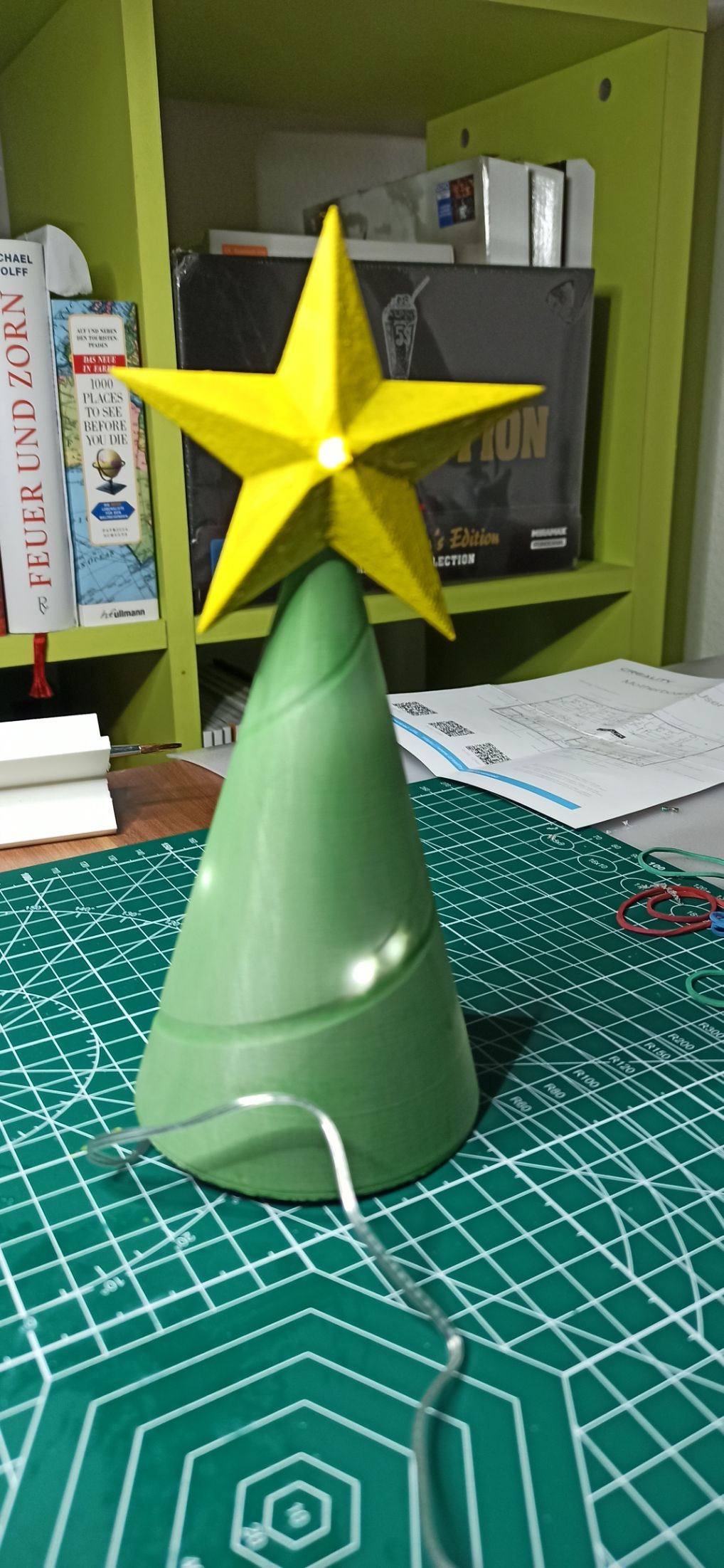 Weihnachtsbaum mit Stern / Christmas tree with star 3D models