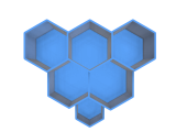Polygon Table Trash Holder-3