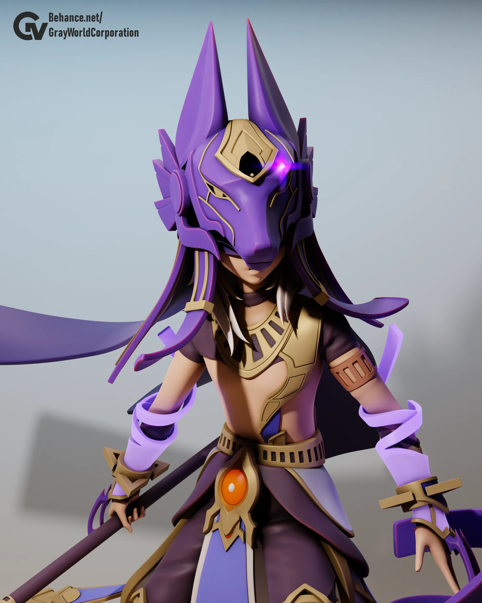 Cyno Reference Characters & Creatures STL Download - Cyno | Genshin Impactby Gray ...