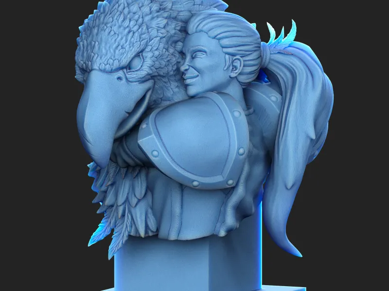 busto 75mm Amistad