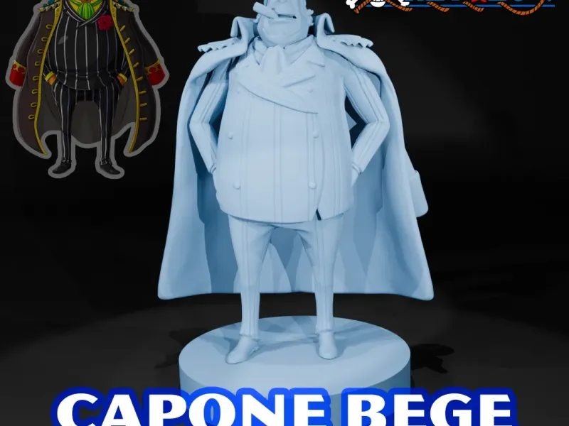 Capone Bege - SuperNova - One Piece - peça dividida
