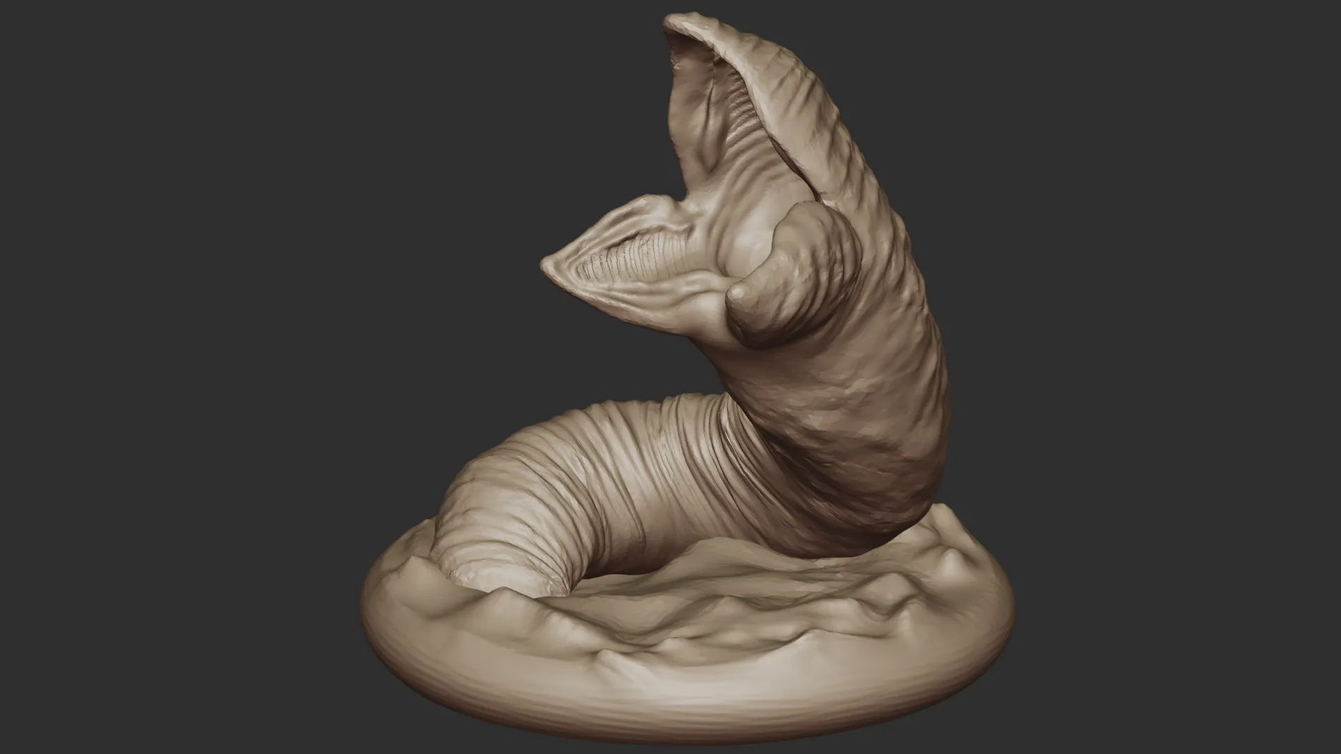 Dune Worm (Shai-Hulud) 3D PRINTABLE model
