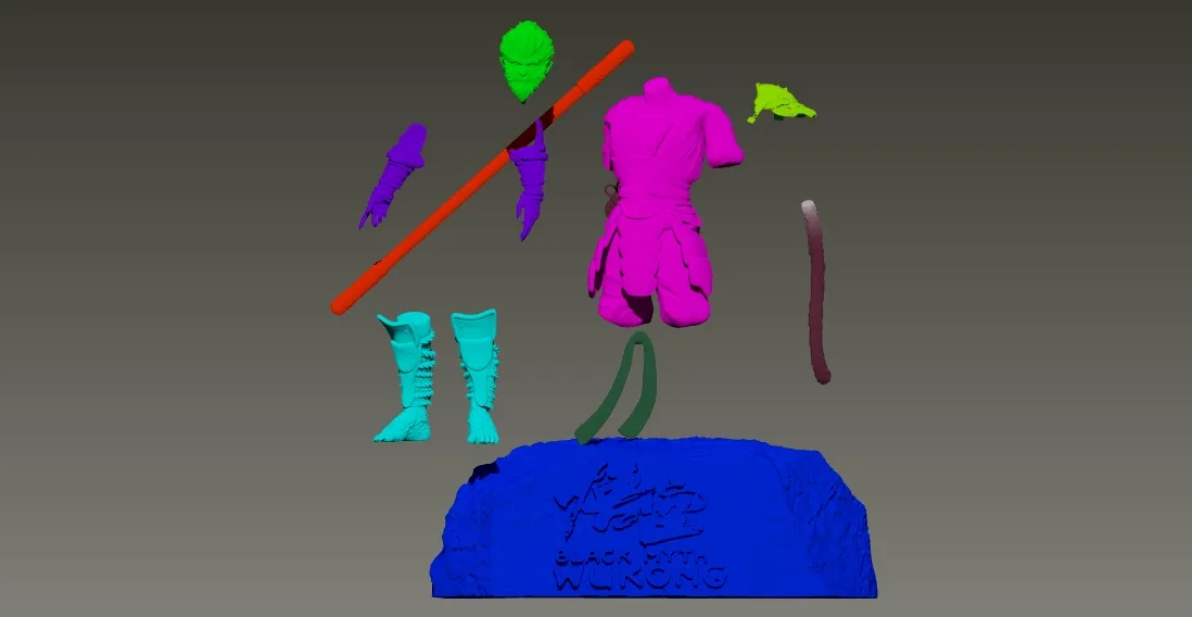 Black Myth Wukong - ÇİN OYUNU - 3D Baskı