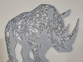 Rhino - Geometric Wall Hanger