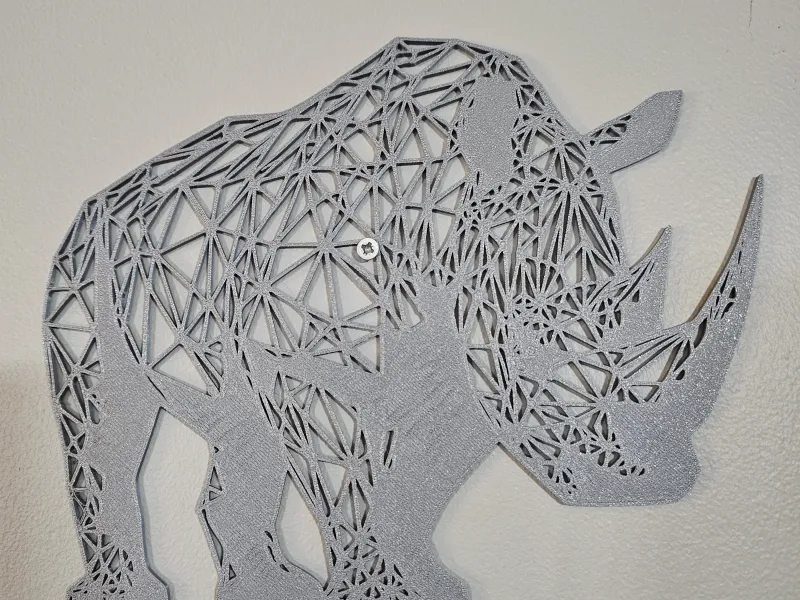 Rhino - Geometric Wall Hanger