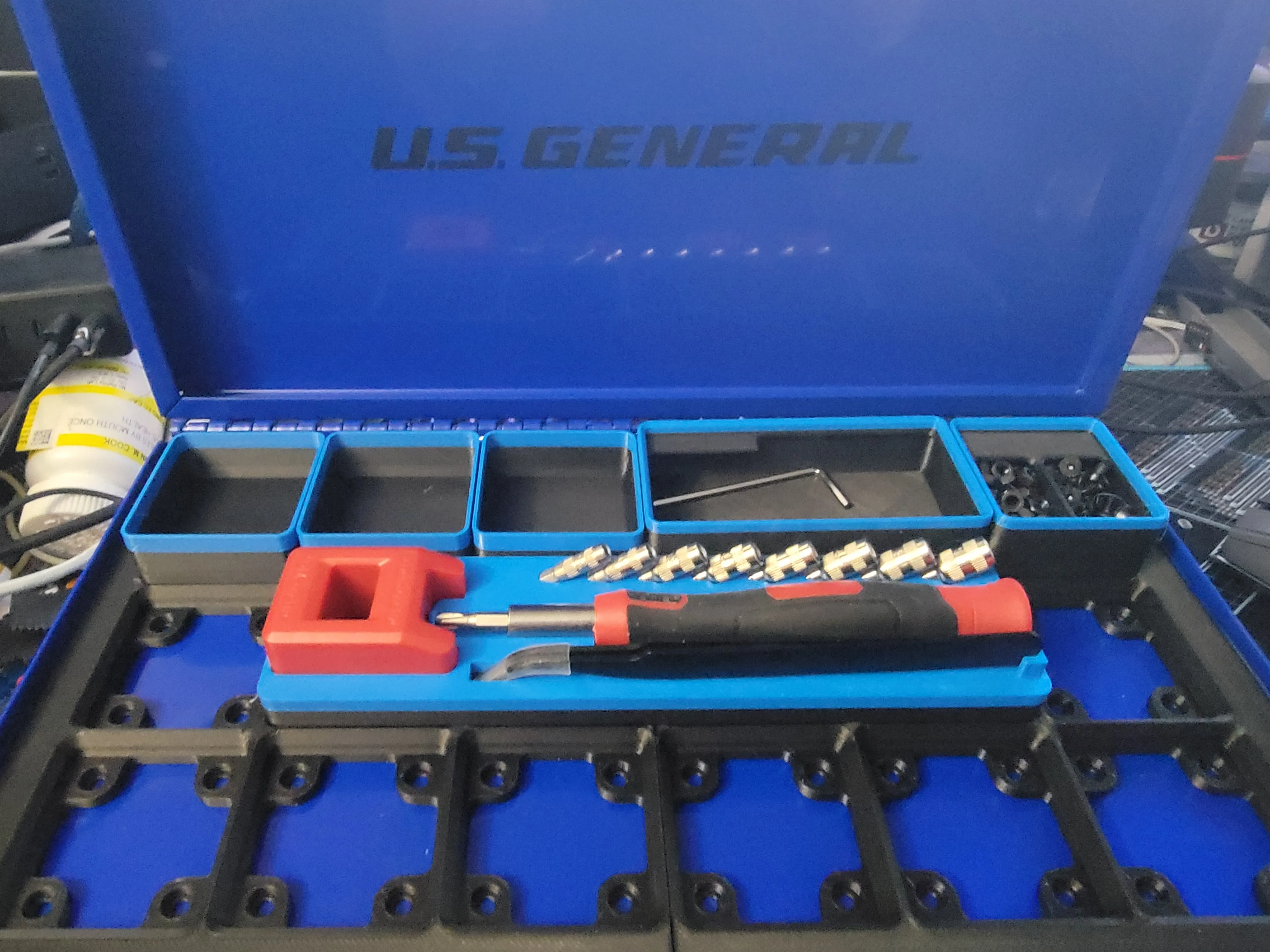 Hyper Tough 77 Piece Precision Tool Kit Gridfinity