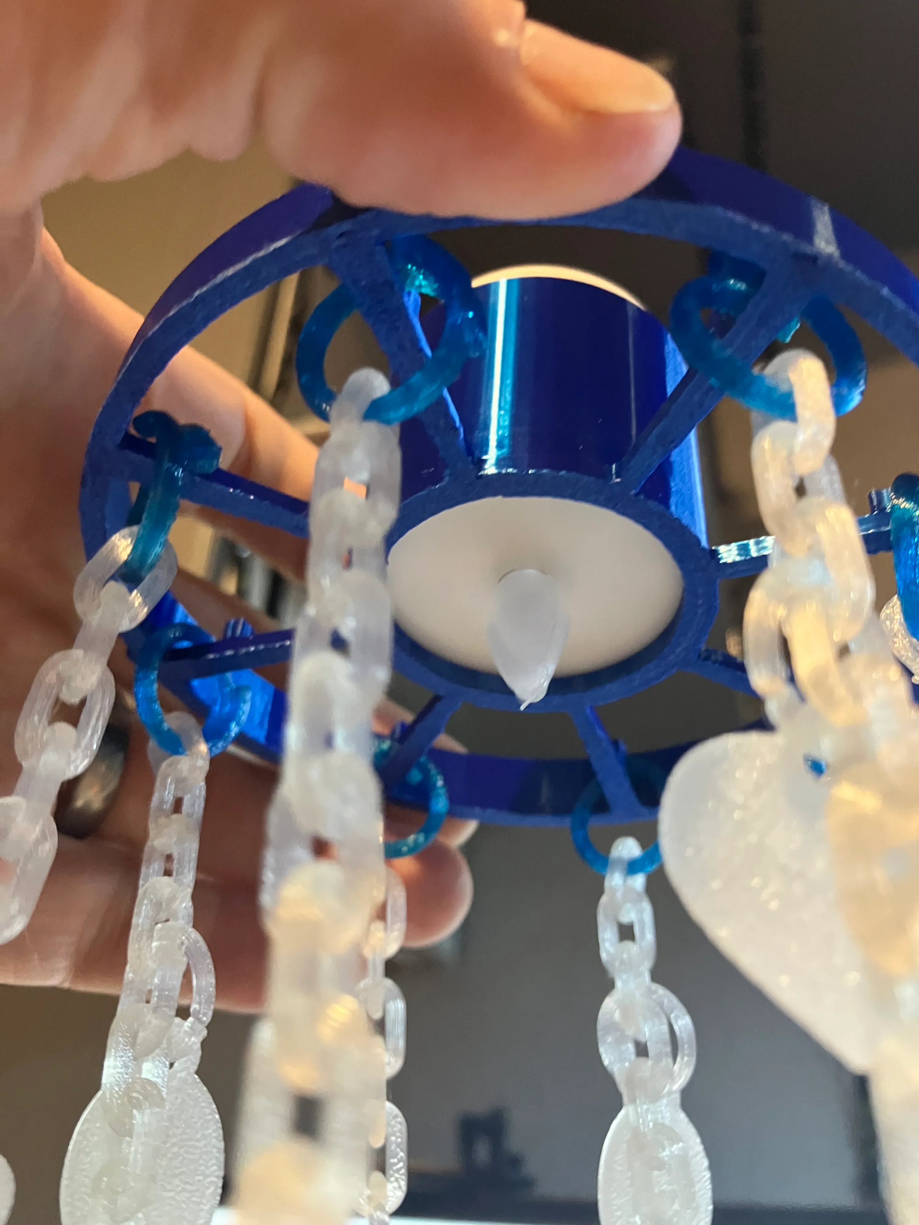 Jellyfish Locker Chandelier