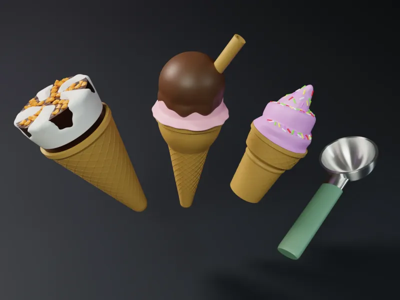 Icecream Toy Collection