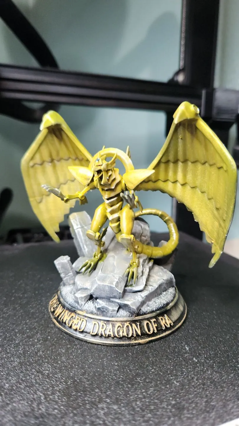 Der geflügelte Drache von Ra - Yu-Gi-Oh Figur