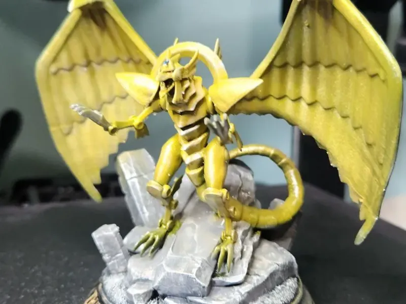 O Dragão Alado de Rá - Figura de Yu-Gi-Oh