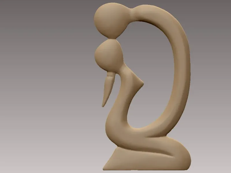 Decor-Wooden-Kissing-couple-3D print