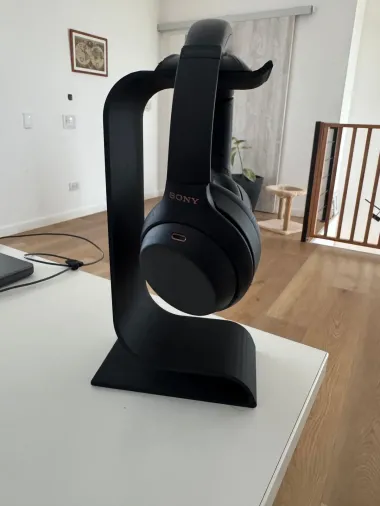 Minimalist Curved Headphone Stand - Home - PLA - 3D printed product - фото 10