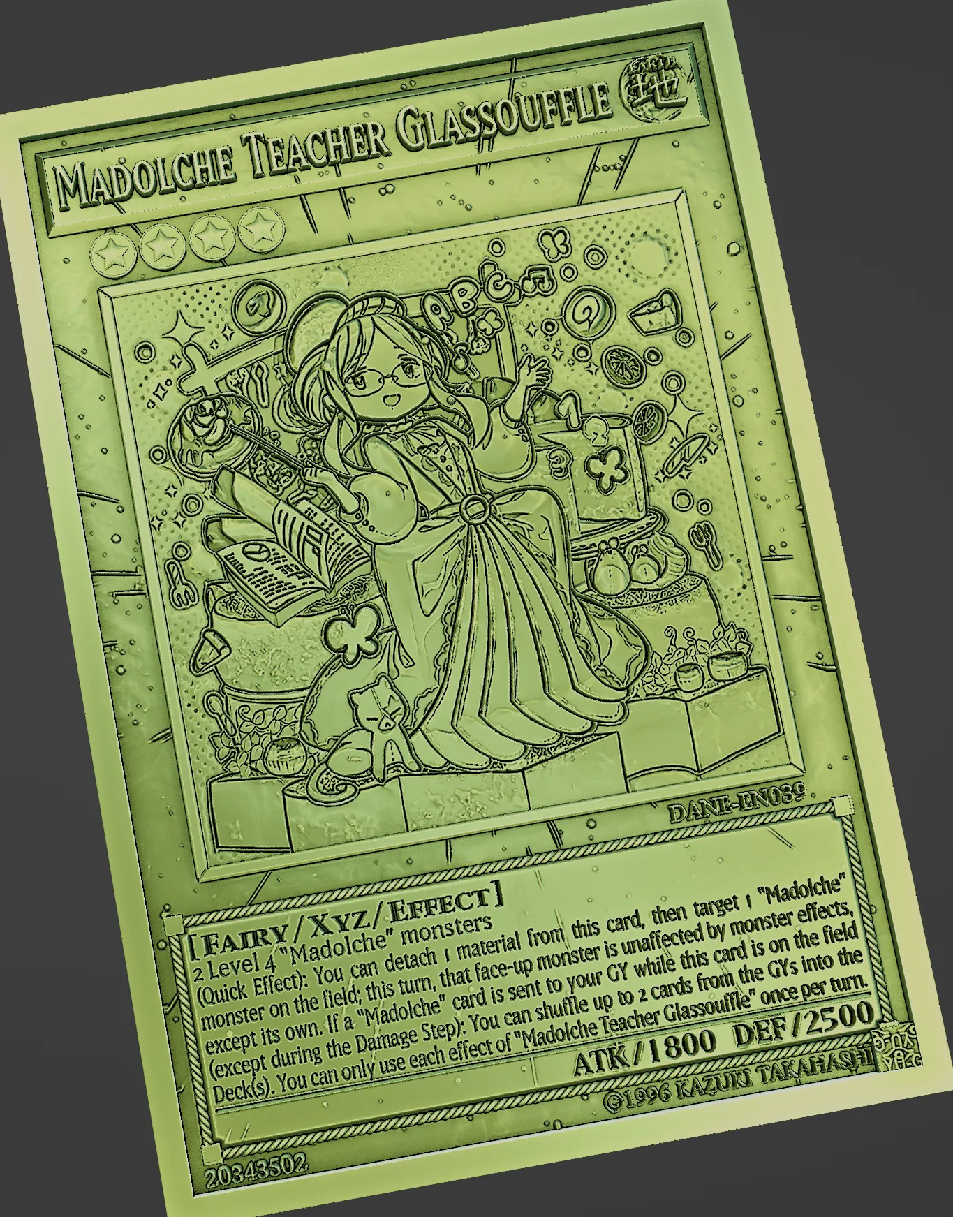 MADOLCHE TEACHER GLASSOUFFLE - YU-GI-OH!