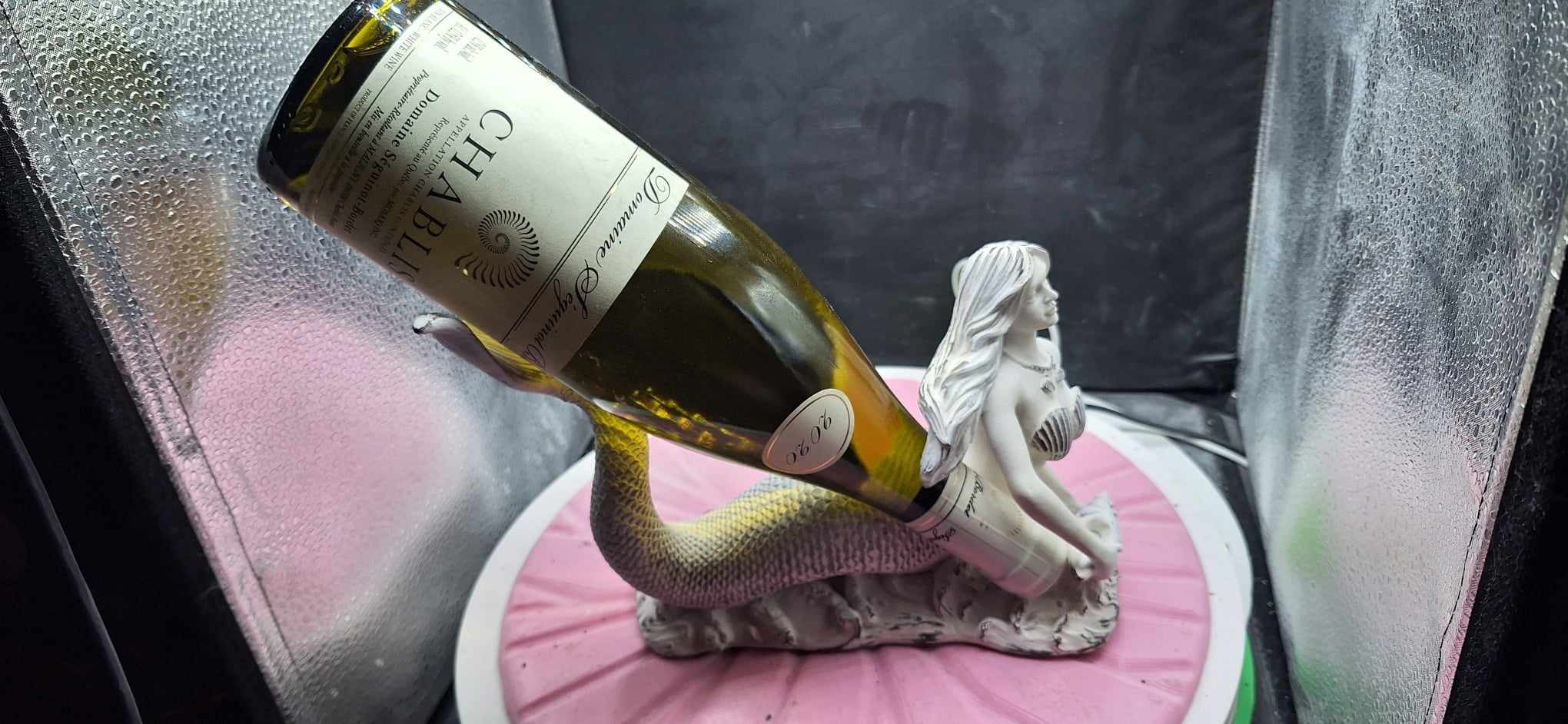 mermaid wine bottle holder 3D models download Creality Cloud