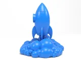Cartoon rocket-5