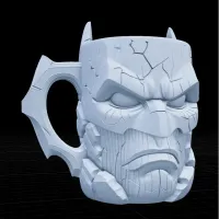 Batman Wood Stone Mug-1