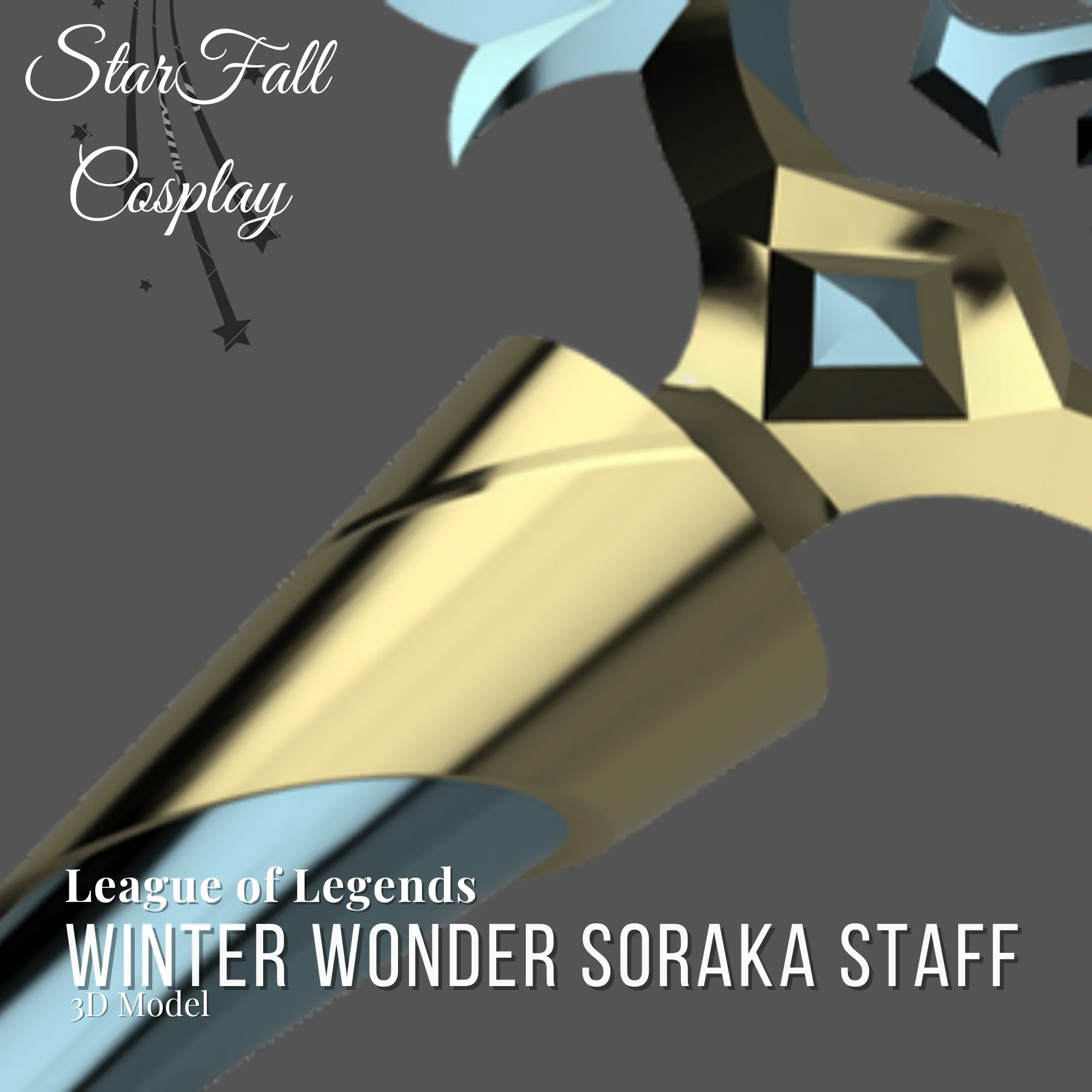 Winter Wonder Soraka Staff League of Legends
