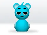 Sprunki Sky Duck STL file, Sprunki 3D Model Character Fanart-1