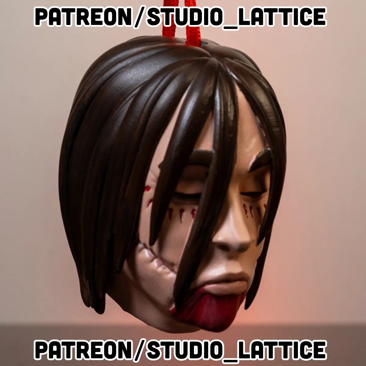 Eren Yeager Head, Attack on Titan Final Part Ornament
