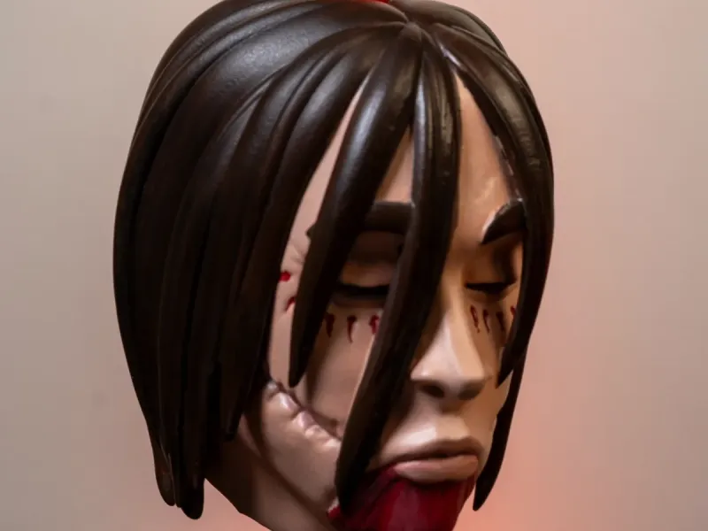 Cabeça de Eren Yeager, Enfeite da Parte Final de Attack on Titan