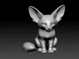 Fox Poses - Red fox statue - decor - 3D print-2