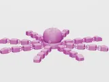 flower cute mini octopus-1