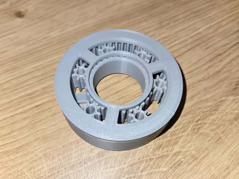 Bearing with gears