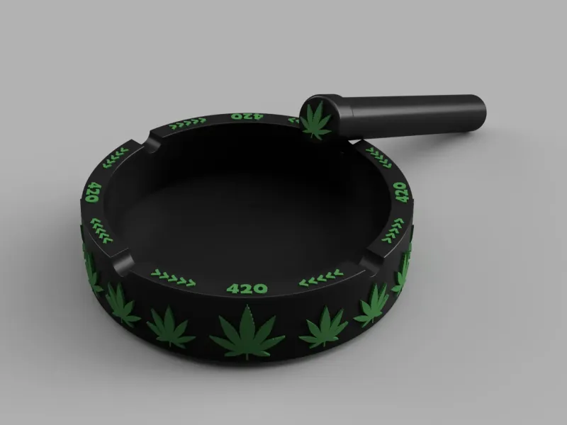 Ashtray & Storage Tube (420)