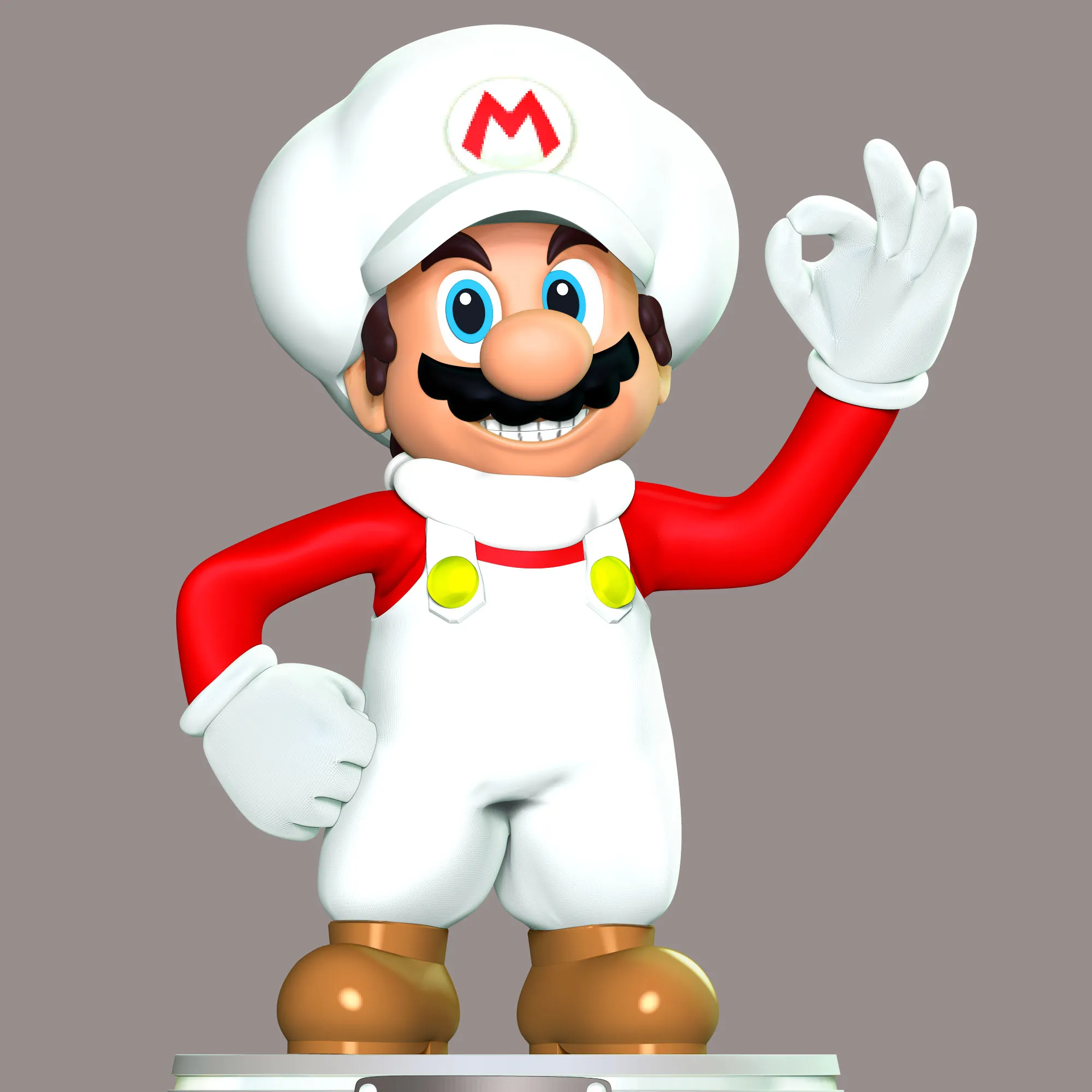 Cloud Mario Fan Art