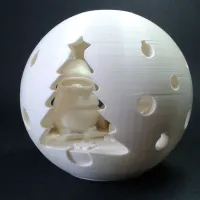 PENGUIN LIGHTED SPHERES-4