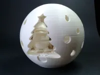 PENGUIN LIGHTED SPHERES-4
