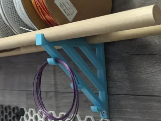 Dowel Rod Filament Spool Shelf