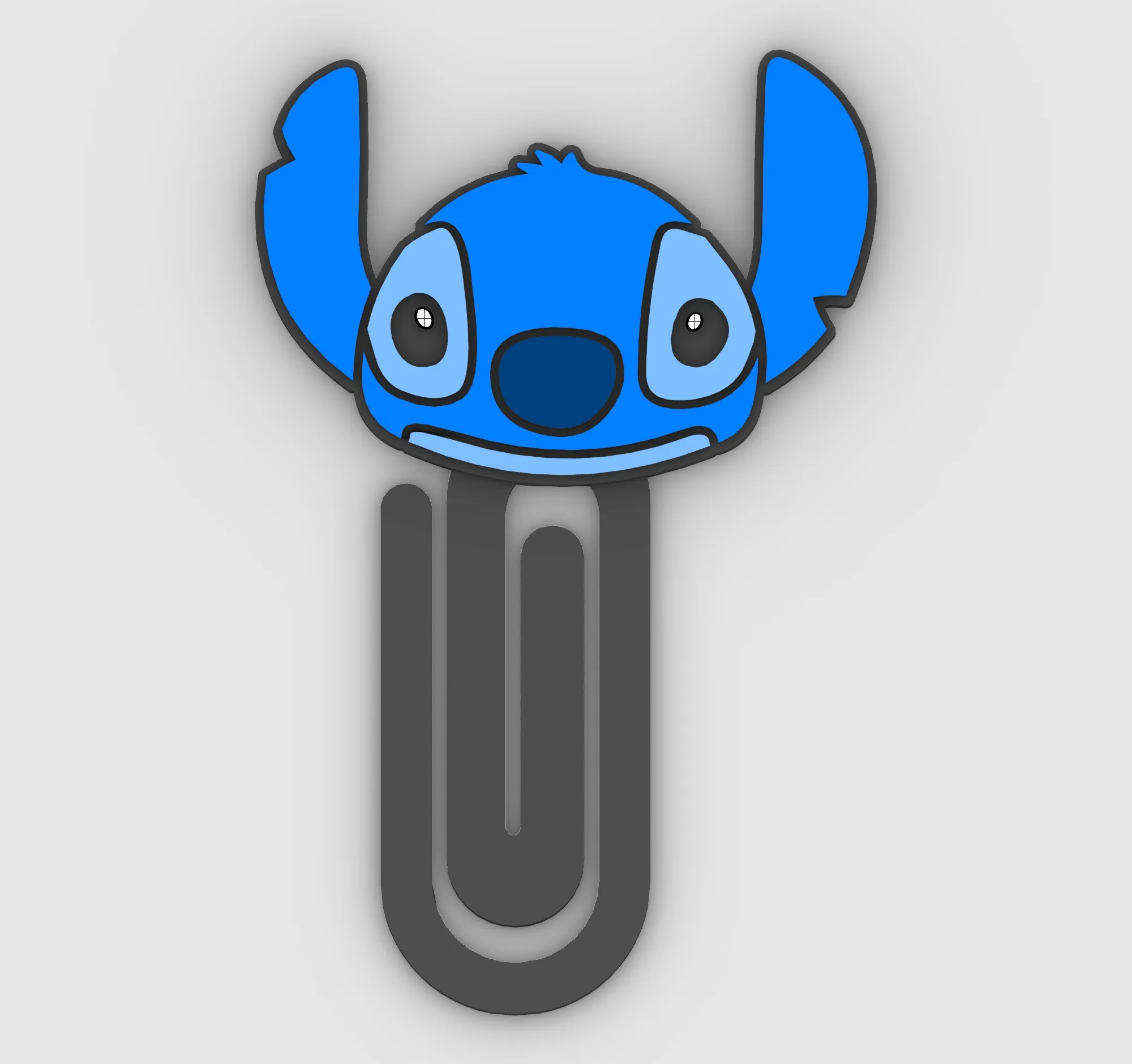 Stitch 2 - Paper clip - bookmark - STL file