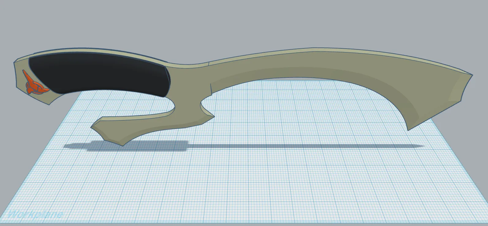 Lama da battaglia Klingon Mek'leth 1