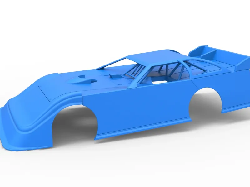Shell of Super Dirt Late model Version 1 Scale 1:25