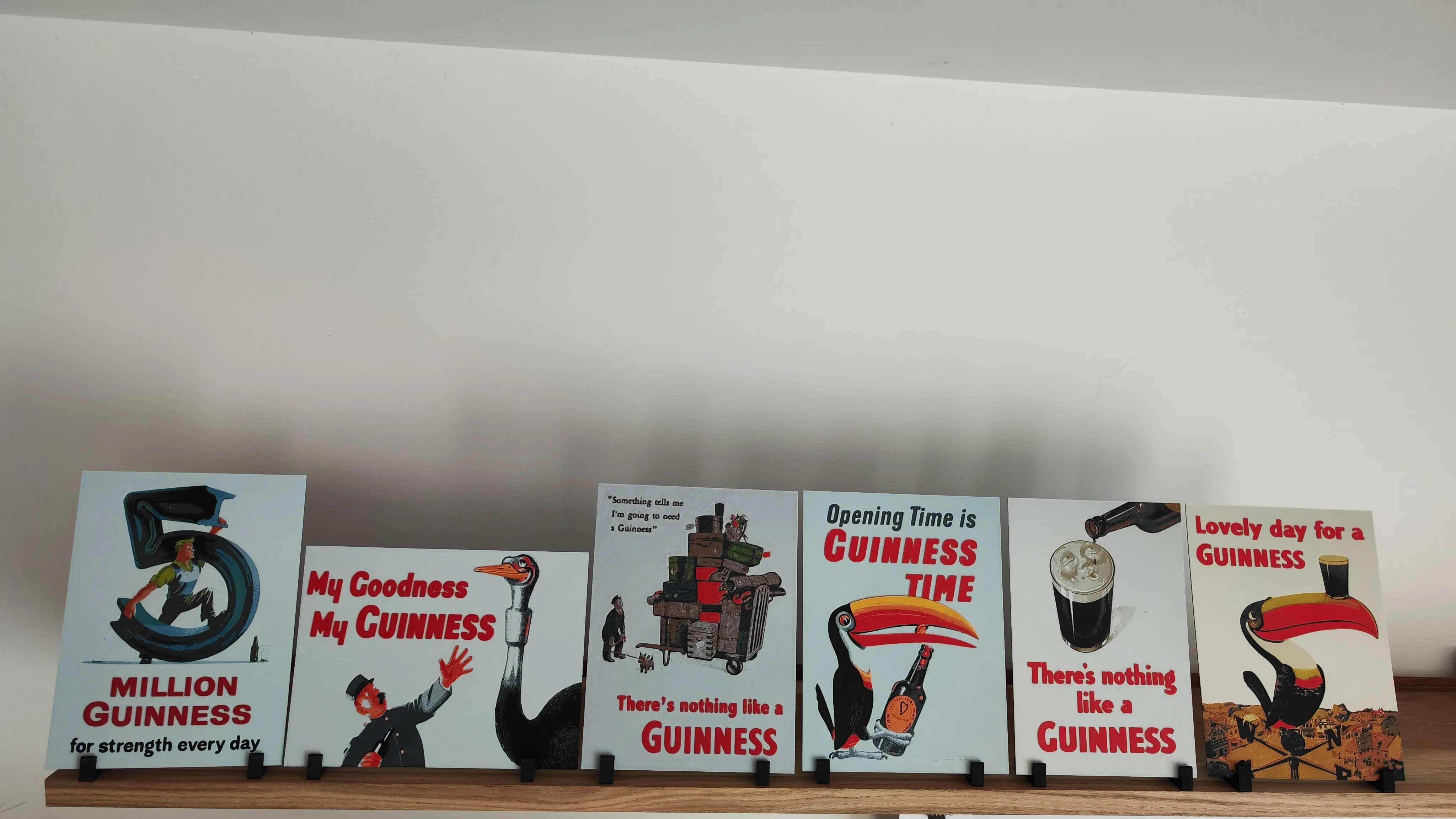 Vintage Guinness advertising poster 06 - Hueforge