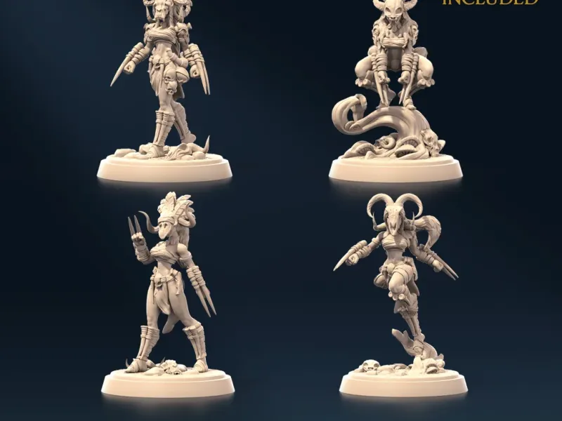 Forest Ripper Set x4