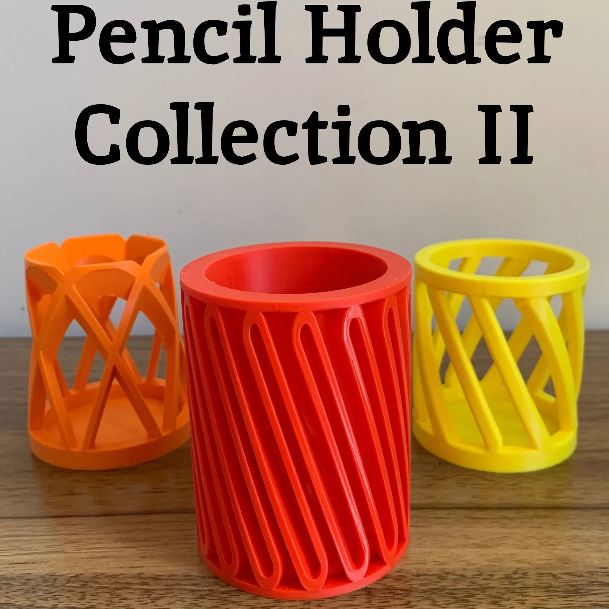 Pencil Holder Collection #2-0