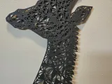 Geometric Giraffe Wall Hanger (Complex)-0
