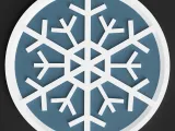Snowflake Coasters by Polymeria-5