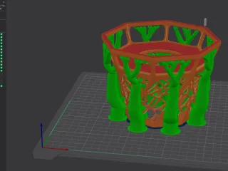 Voronoi Candle Holder
