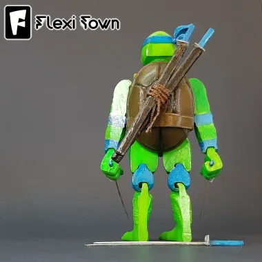 Flexi Print-in-Place Teenage Mutant Ninja Turtles, Leonardo-1