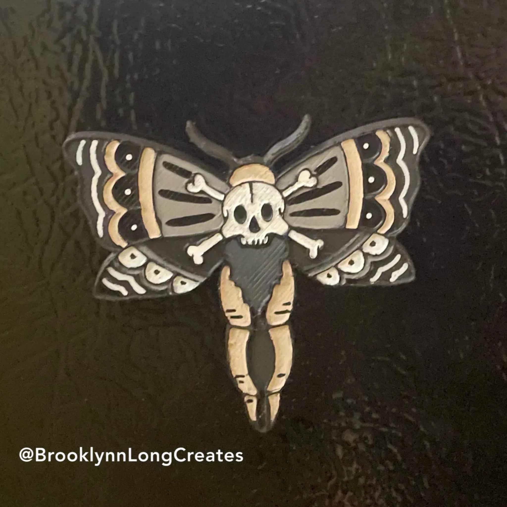 Death's Head Moth Magnet