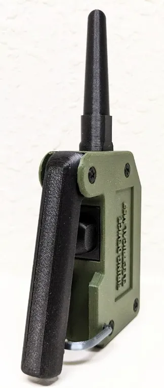 3D printed C4 Detonator with Realistic Click Fidget