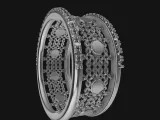 Celtic KNot Ring 3d Model-7