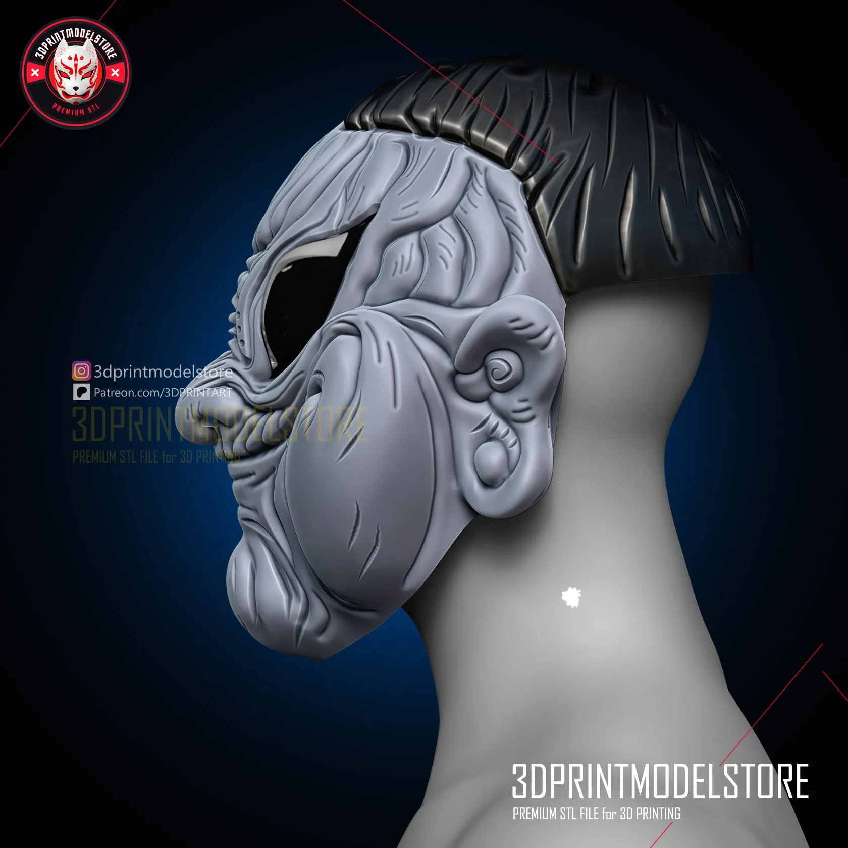 Dandadan Evil Eye Yokai Mask - Dan Da Dan Okarun Cosplay